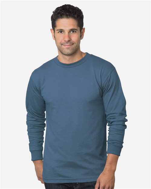 Unisex USA-Made Long Sleeve T-Shirt - Olive Front