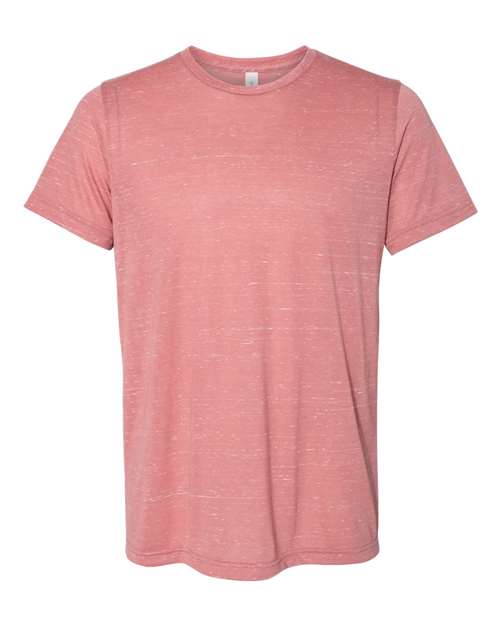 Unisex Texture Tee - Mauve Marble Front