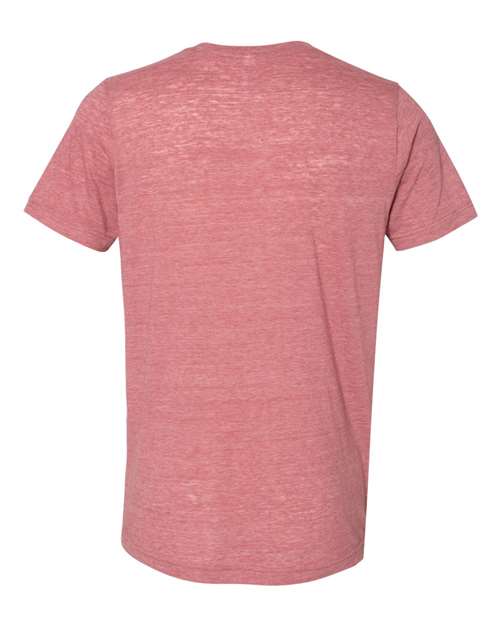 Unisex Texture Tee - Mauve Slub Back