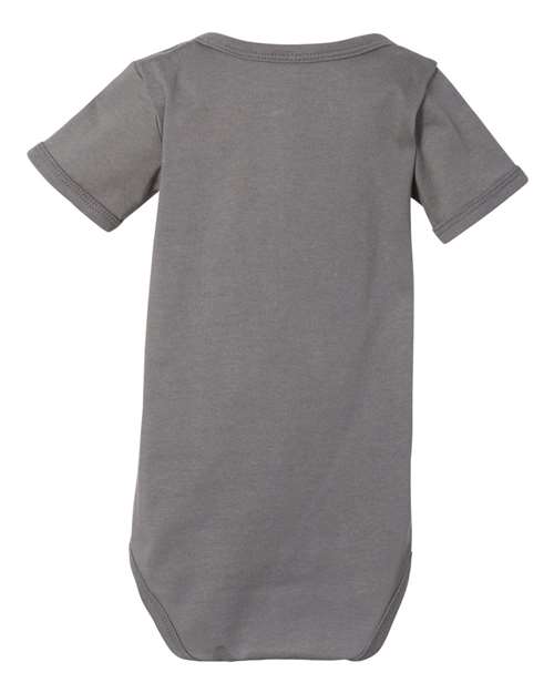 Infant Jersey One Piece - Asphalt Back