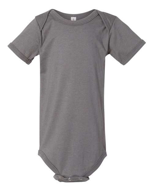Infant Jersey One Piece - Asphalt Front