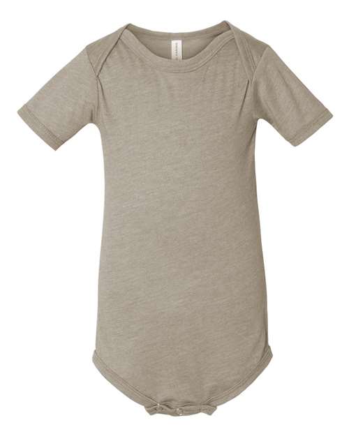 Infant Jersey One Piece - Heather Stone Front