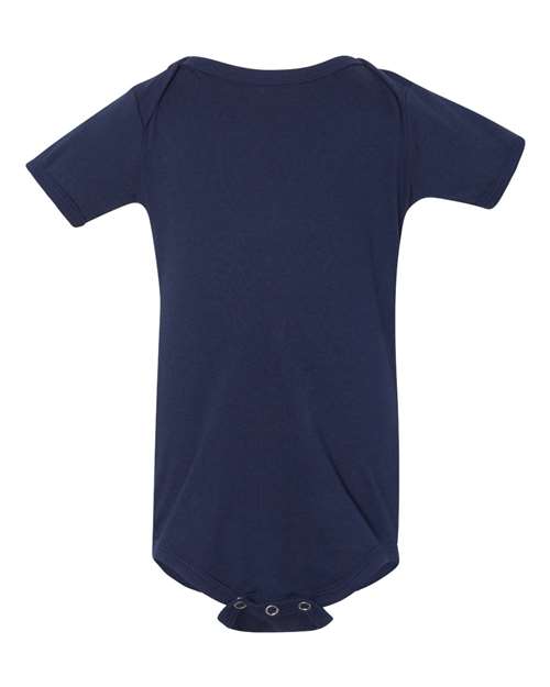 BELLA + CANVAS Infant Jersey One Piece - Navy Front