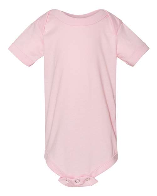 Infant Jersey One Piece - Pink Front