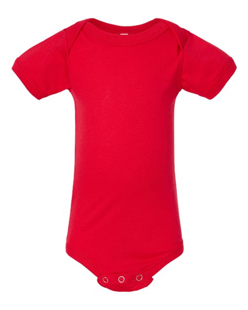 Infant Jersey One Piece - Red Front