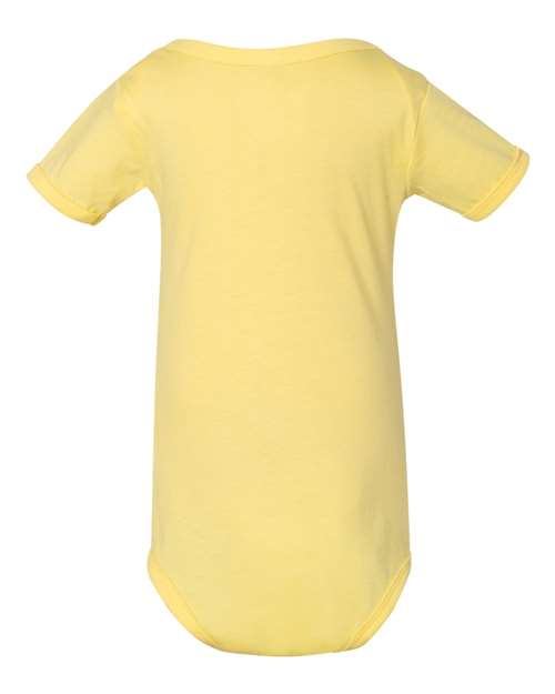 Infant Jersey One Piece - Yellow Back
