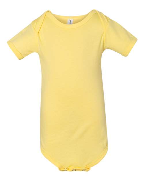 Infant Jersey One Piece - Yellow Front