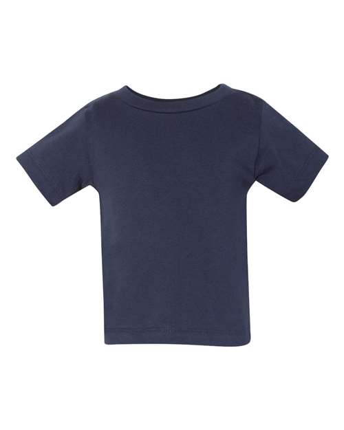 Infant Jersey Tee - Navy Front