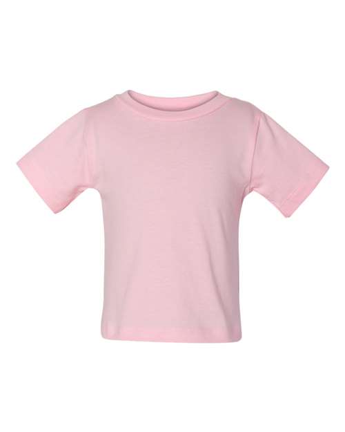 Infant Jersey Tee - Pink Front