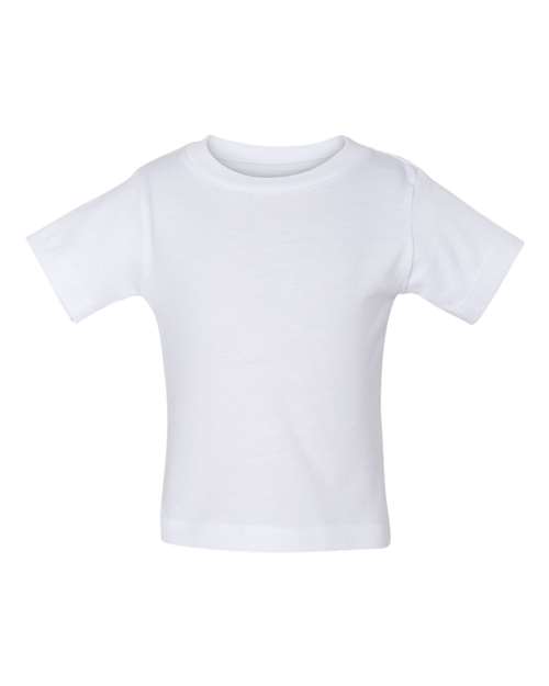 BELLA + CANVAS Infant Jersey Tee - White Front