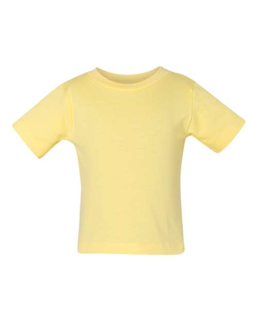 Infant Jersey Tee - Yellow Front