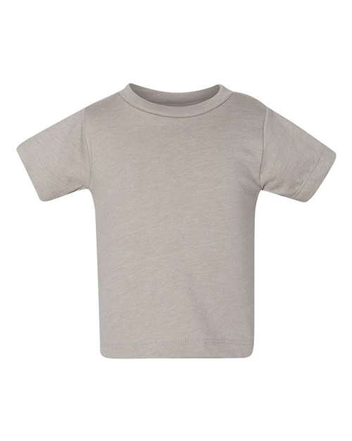 Infant Jersey Tee - Heather Stone Front