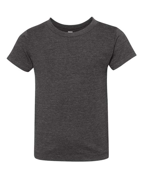 Toddler Jersey Tee - Dark Grey Heather Front