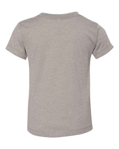 Toddler Jersey Tee - Heather Stone Back