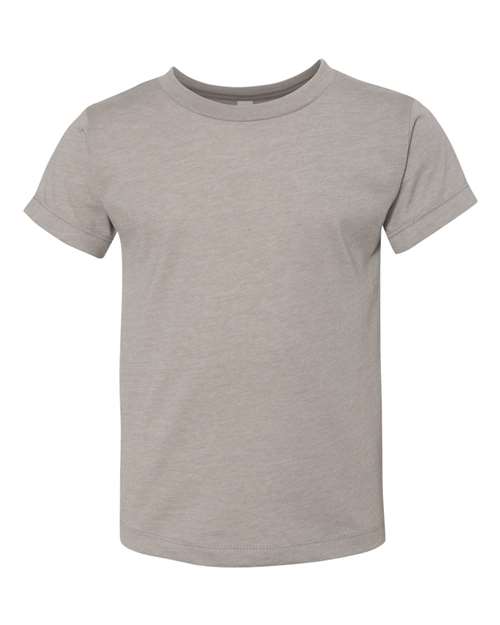 Toddler Jersey Tee - Heather Stone Front
