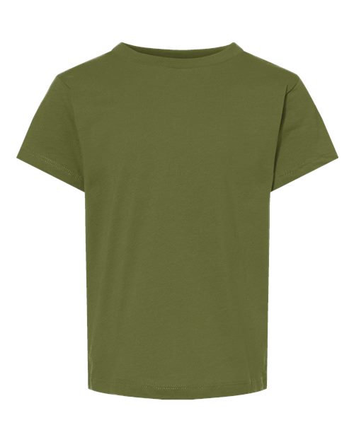 Toddler Jersey Tee - Olive Front