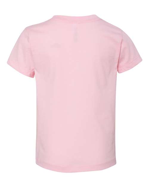 Toddler Jersey Tee - Pink Back