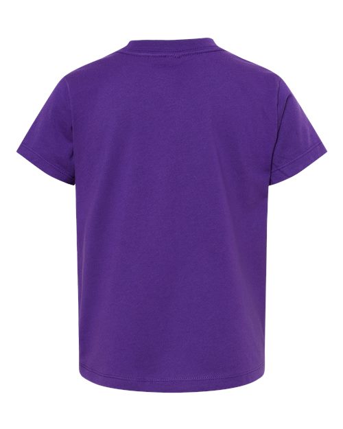 Toddler Jersey Tee - Team Purple Back