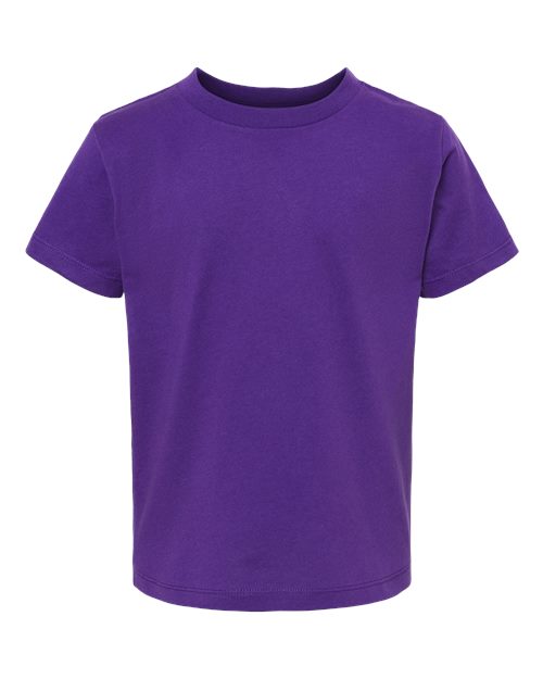 Toddler Jersey Tee - Team Purple Front