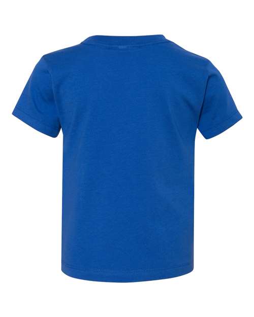 Toddler Jersey Tee - True Royal Back