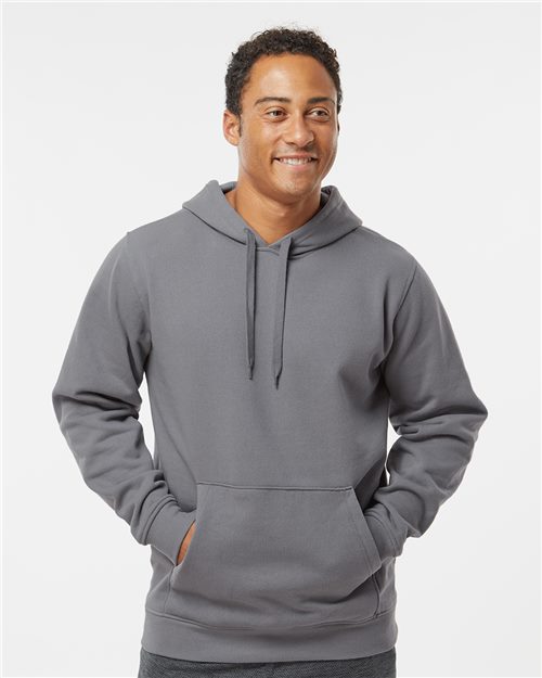 Unisex 60/40 Fleece Hooded Sweatshirt - Cardinal Front