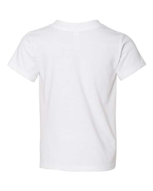 Toddler Jersey Tee - White Back