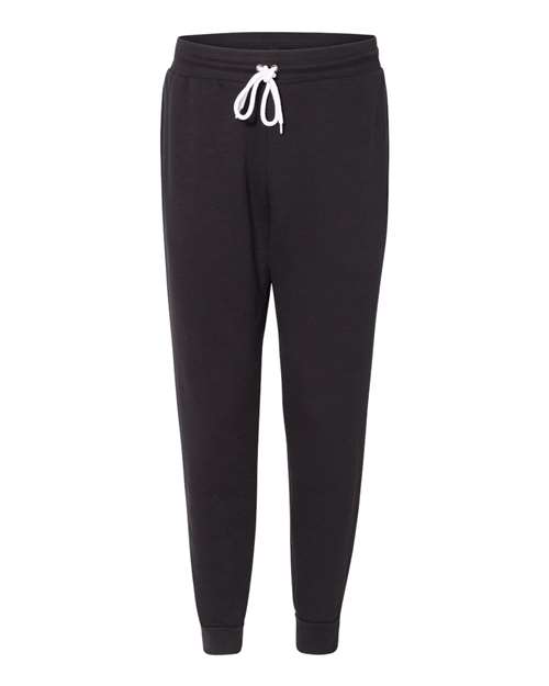 Unisex Sponge Fleece Joggers - Black Front