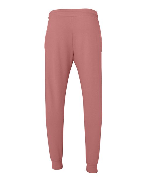 Unisex Sponge Fleece Joggers - Mauve Back