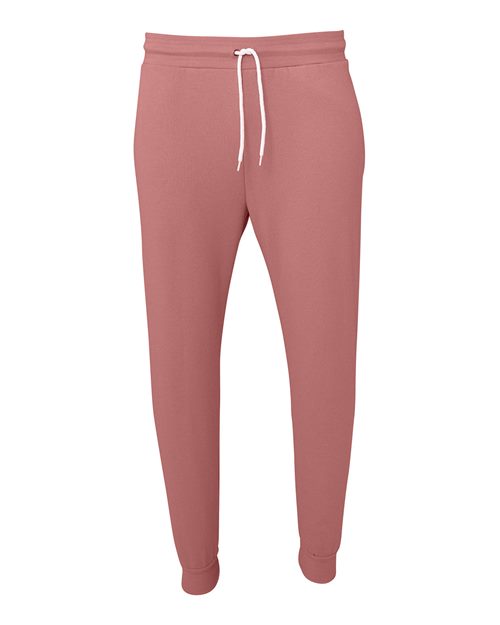 Unisex Sponge Fleece Joggers - Mauve Front