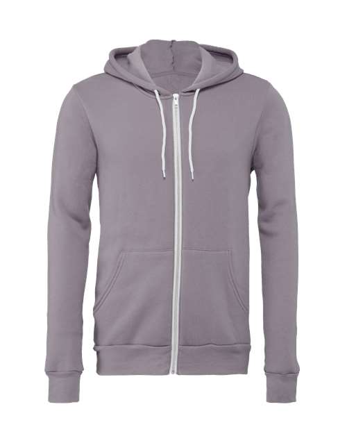 Unisex Sponge Fleece Full-Zip Hoodie Sweatshirt - Storm Front