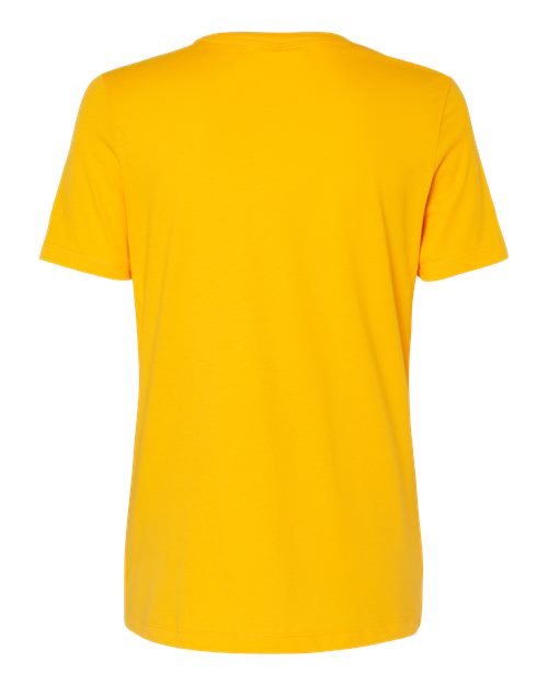 Women’s Relaxed Jersey Tee - Gold Back