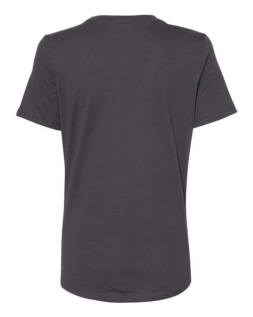 Women’s Relaxed Jersey Tee - Dark Grey Back