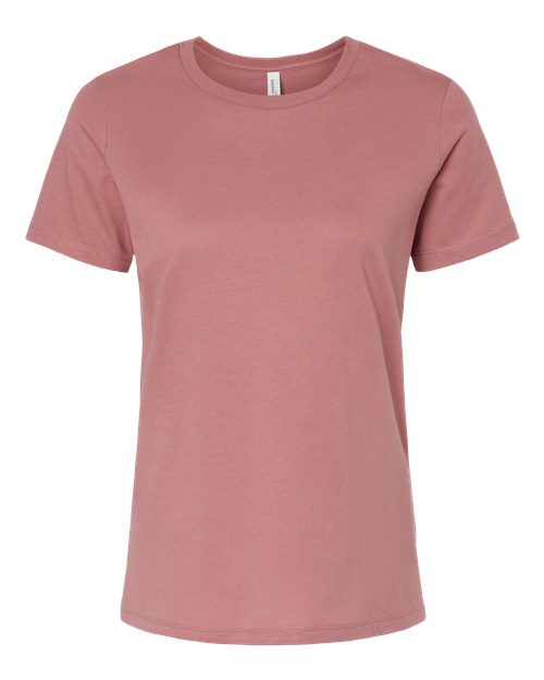 Women’s Relaxed Jersey Tee - Mauve Front