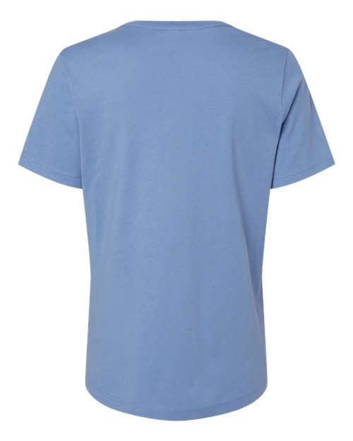 Women’s Relaxed Jersey Tee - Carolina Blue Back