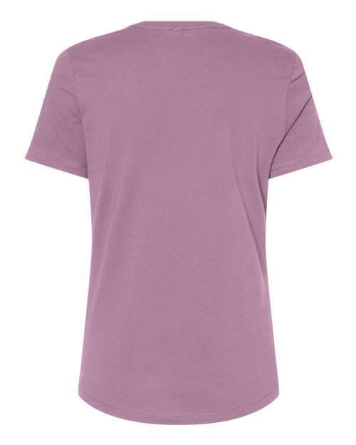 Women’s Relaxed Jersey Tee - Orchid Back