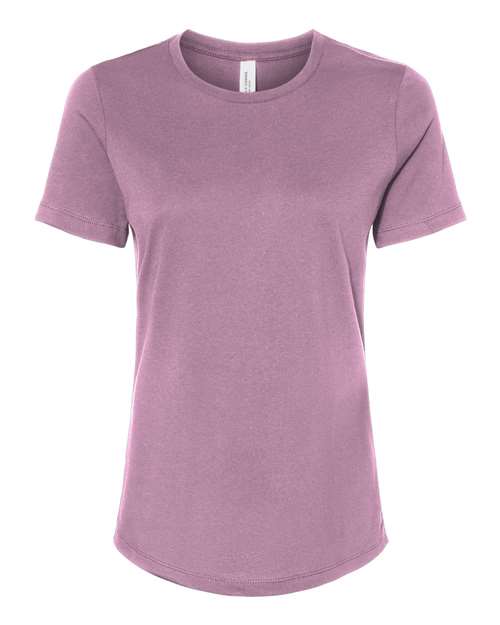 Women’s Relaxed Jersey Tee - Orchid Front