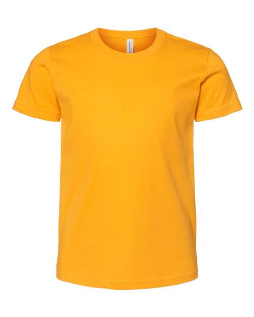 Youth Jersey Tee - Gold Front