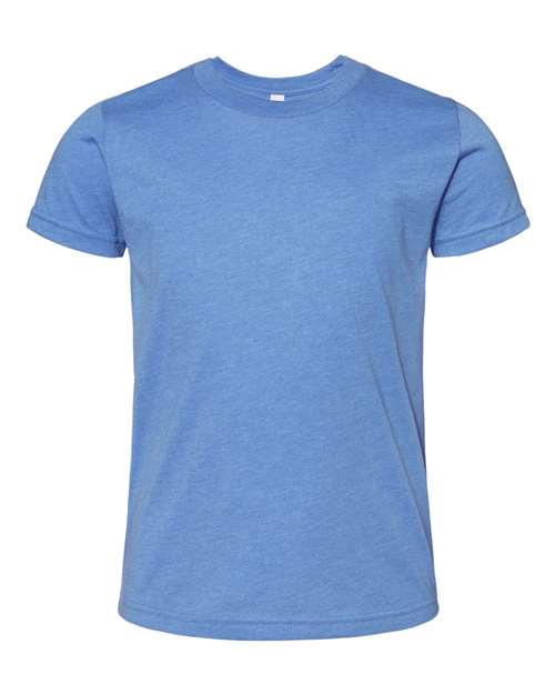 Youth Jersey Tee - Columbia Blue Front