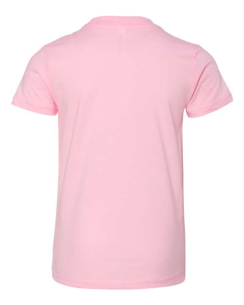 Youth Jersey Tee - Pink Back