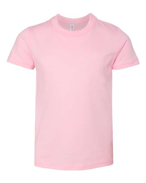 Youth Jersey Tee - Pink Front