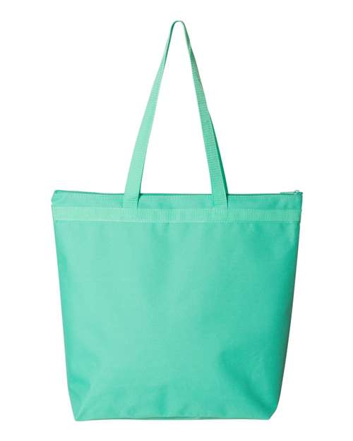 Melody Large Tote - Florida Teal Back
