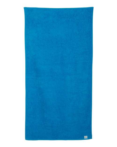 Value Beach Towel - Aqua Back