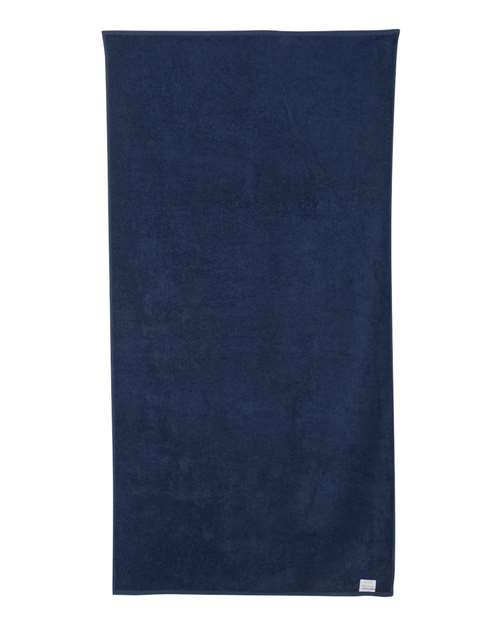 Value Beach Towel - Navy Back