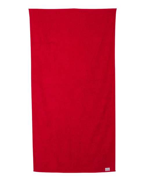 Value Beach Towel - Red Back