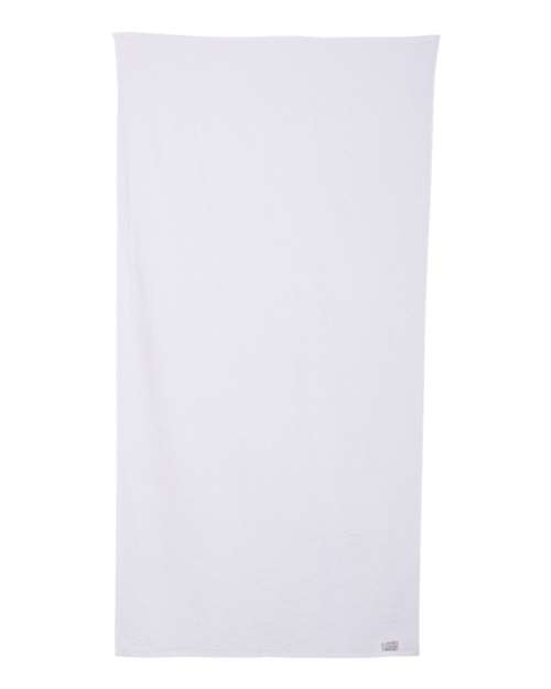Value Beach Towel - White Back