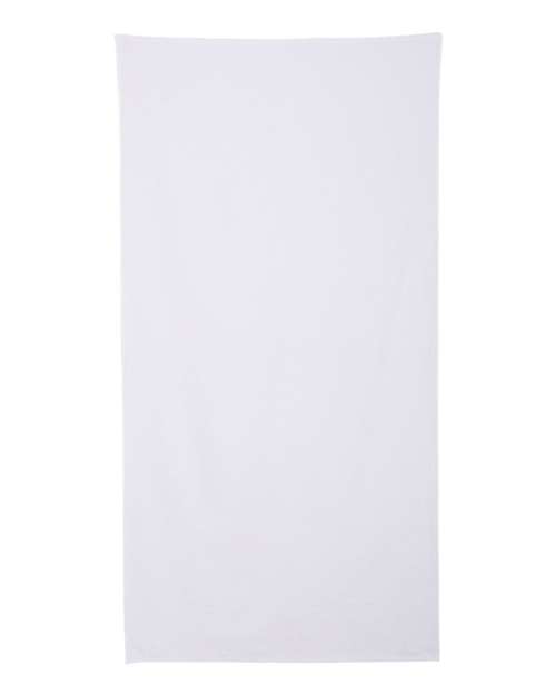 Value Beach Towel - White Front