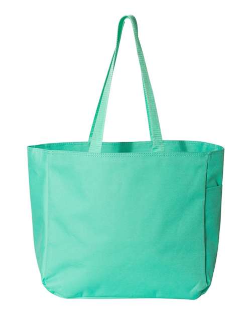Must Have Tote - Florida Teal Front