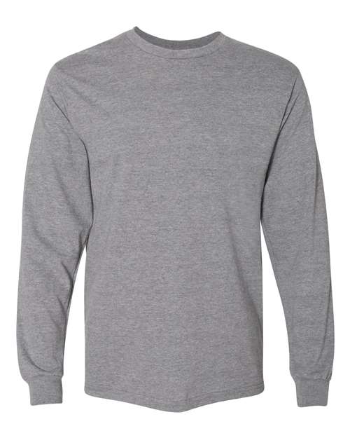 Gildan Unisex Hammer™ Long Sleeve T-Shirt - Graphite Heather Front