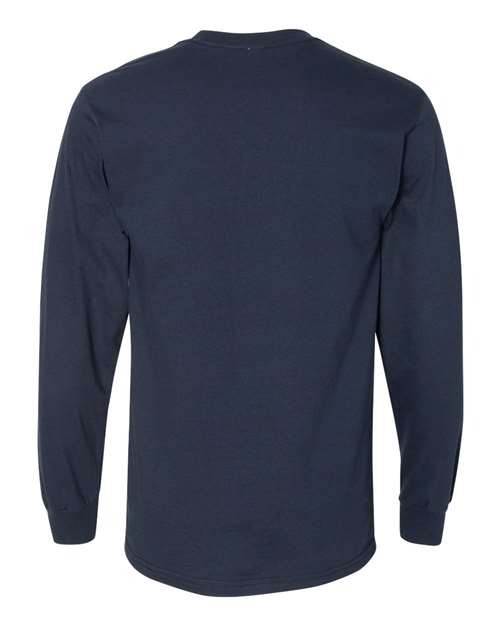 Unisex Hammer™ Long Sleeve T-Shirt - Dark Navy Back