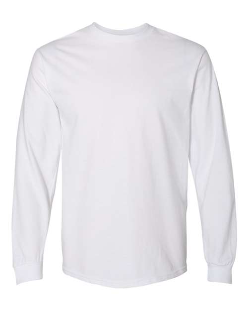 Gildan Unisex Hammer™ Long Sleeve T-Shirt - White Front